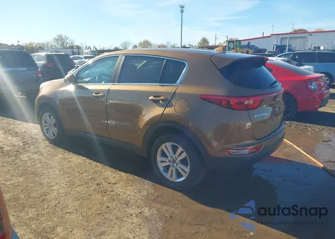 2017 Kia Sportage Lx from USA, damaged, VIN KNDPM3AC6H7119316